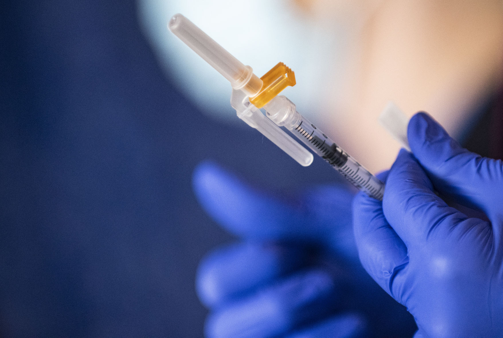 First tier workers get vaccine